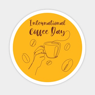 International Coffee Day Magnet